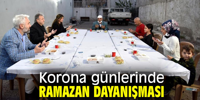 İduğ, Kızılay Başkanı ile birlikte iftar sofrasına konuk oldu