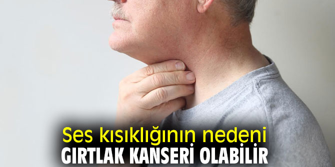 Uzmanı açıkladı! Ses kısıklığının nedeni gırtlak kanseri olabilir