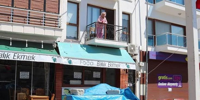 Foçalı Mukadder teyze korkuttu!