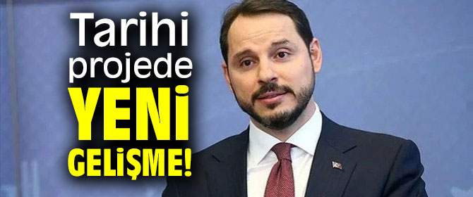 Tarihi projede yeni gelişme!