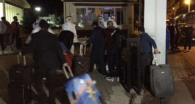 125 vatandaş karantina yurtlarına alındı