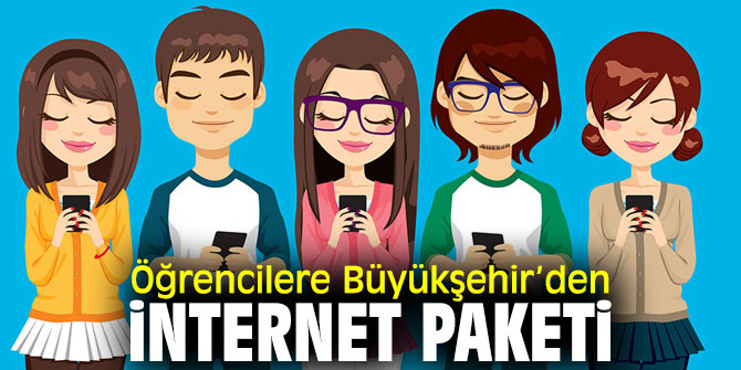 İzmir Büyükşehir Belediyesi'nden öğrencilere internet paketi