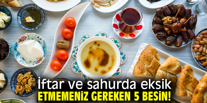Bu besinlere dikkat!