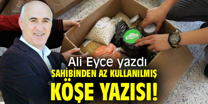 Sahibinden Az Kullanılmış Köşe Yazısı!