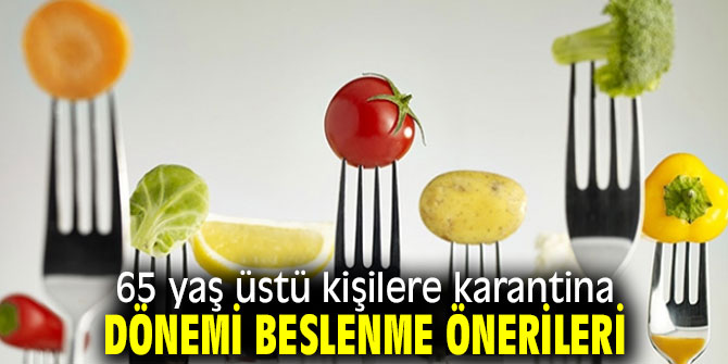 65 yaş üstü kişilere beslenme önerileri!