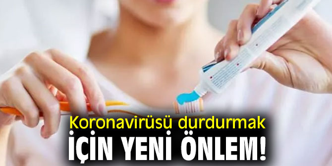 Koronavirüsü durdurmak için yeni önlem!