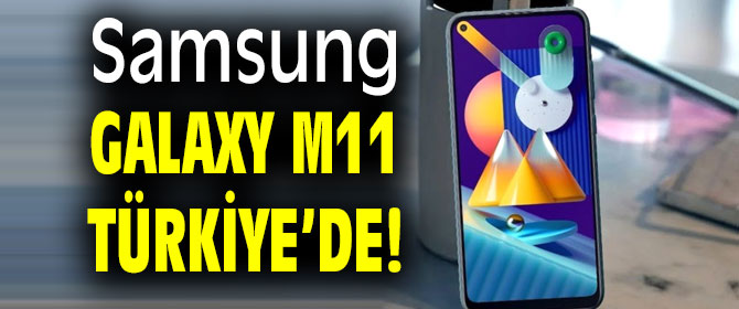 Samsung Galaxy M11 Türkiye’de!