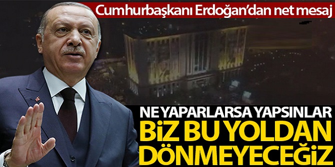 Cumhurbaşkanı Erdoğan anlamlı bir video paylaştı