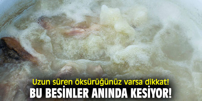 Uzun süren öksürüğünüz varsa bu besinleri tüketin