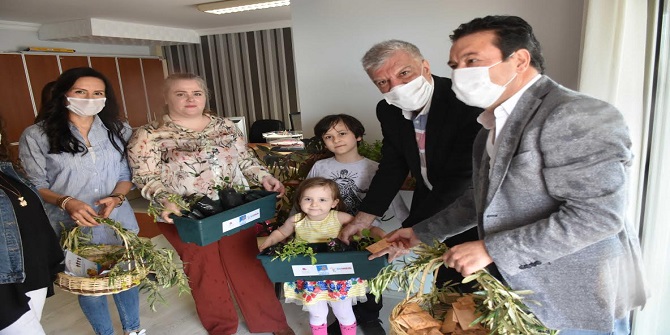 Narlıdere’de ‘Benim Bahçem’ için tohumlar ekildi!