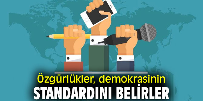 Halil İbrahim Hüner, "Basın özgürlüğü demokrasinin sigortasıdır"