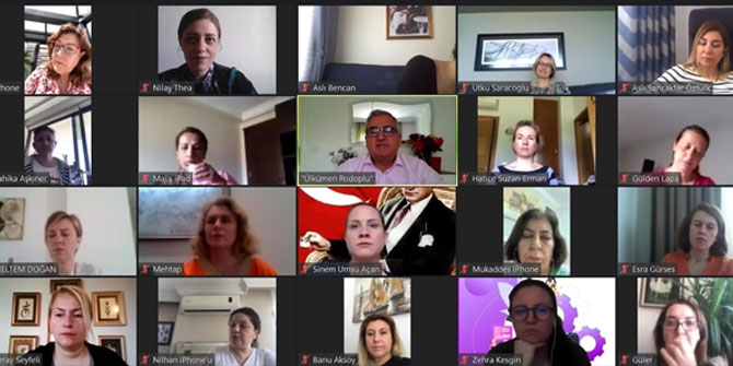 Ülkümen Rodoplu, Ege İş Kadınları Derneği'nin programına konuk oldu!