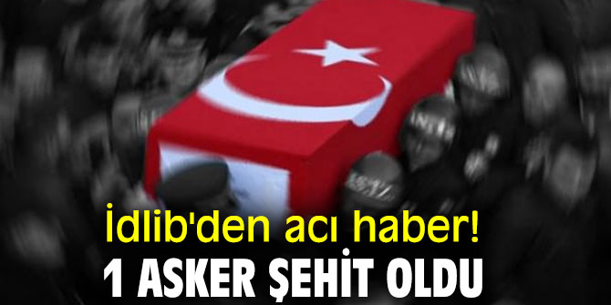 Acı haber! 1 asker şehit