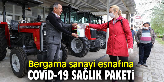 Bergama Belediyesi'nden sanayi esnafına sağlık paketi