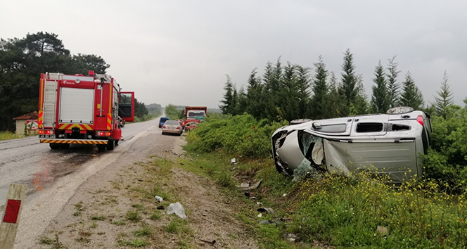 Feci kazada 1 ölü, 2 yaralı