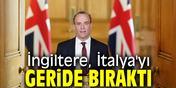 İngiltere can kaybında İtalya'yı geride bıraktı