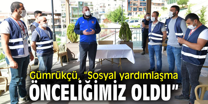 Başkan Gümrükçü, Vefa Destek Grubu ile bir araya geldi!