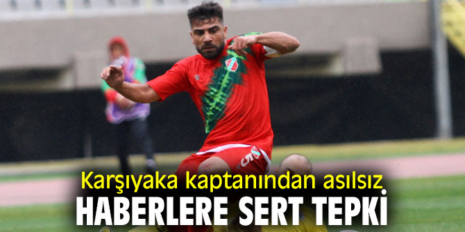 Karşıyaka kaptanı Mustafa Aşan'dan o haberlere tepki!