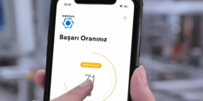 Sosyal mesafe MESS SAFE ile kontrol altında