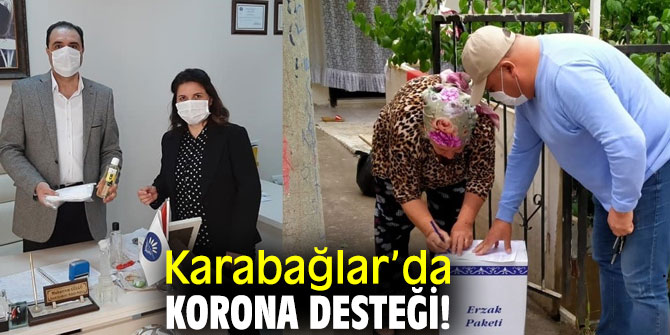 Karabağlar’da Korona Desteği!