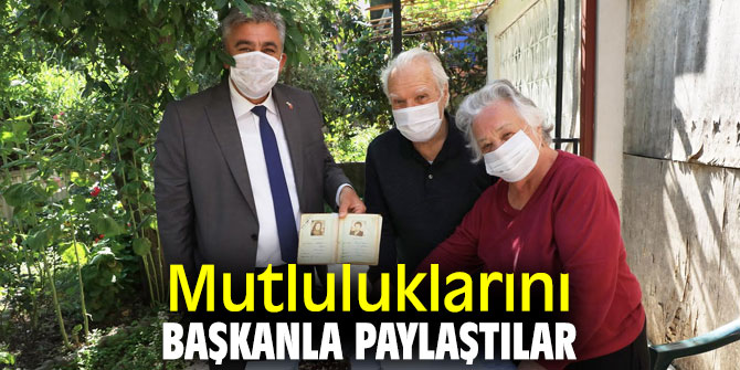 Başkan İnce, Dolgun çiftinin evlilik yıldönümünü kutladı!