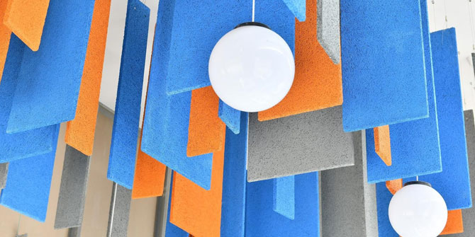 Kötü kokuları hapseden Knauf Cleaneo® ile yüksek ses yutum değeri 