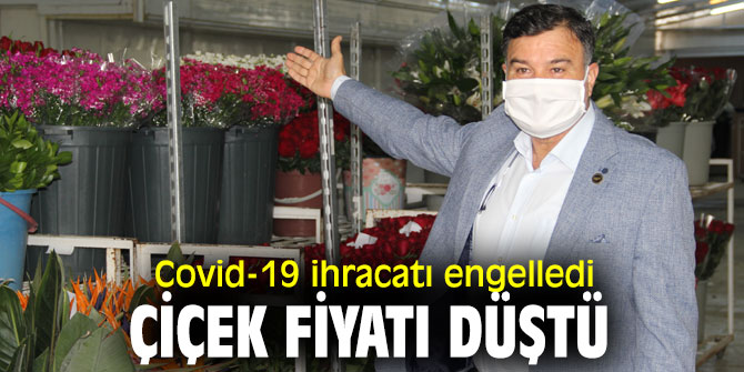 Koronavirüs ihracatı engelledi, çiçek fiyatı düştü