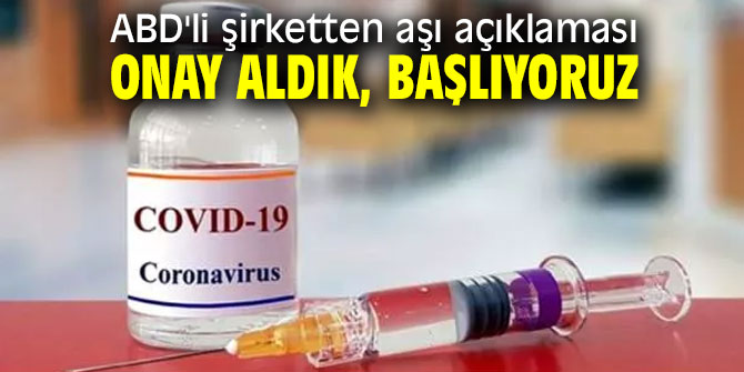 ABD: "Onay aldık, başlıyoruz"