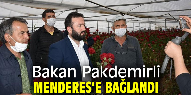 Üreticiye destek sözü verdi!