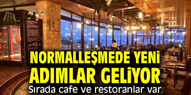 Sıradaki hamle restoran ve kafeler!