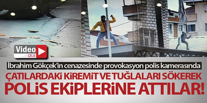 Provokasyon polis kamerasında