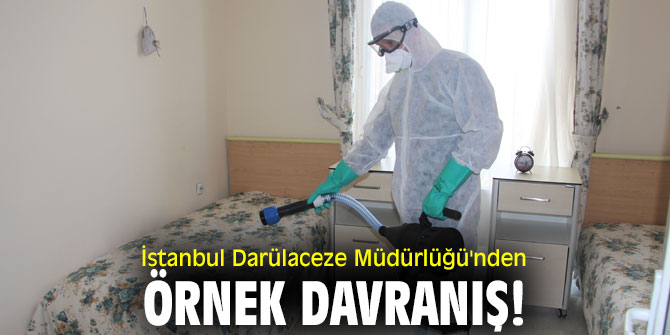 İstanbul Darülaceze Müdürlüğü'nden örnek davranış!