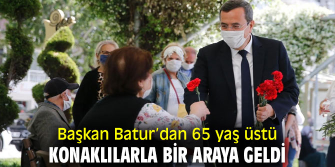 Başkan Batur, “En büyük temennimiz sağlıklı yaşamaları”