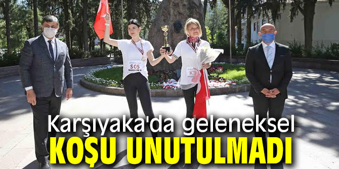Karşıyaka'da geleneksel koşu unutulmadı