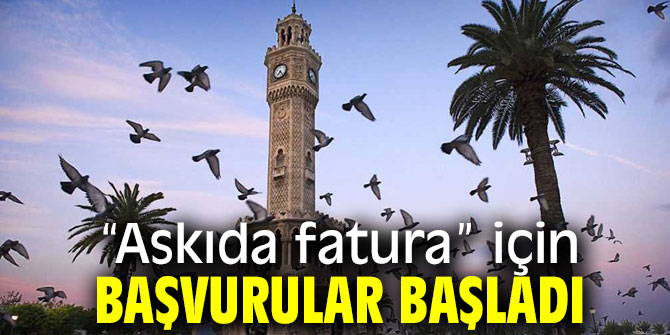 “Askıda fatura” için başvurular başladı