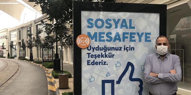 İsfanbul AVM hijyen ve sağlık yönetim kurulu devrede