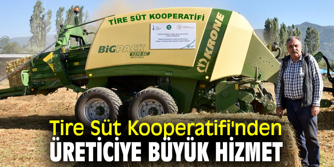 Tire Süt Kooperatifi, ortaklarını teknolojiyle buluşturdu