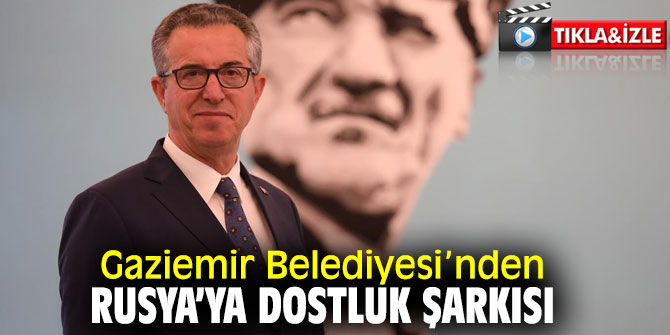 Gaziemir Belediyesi Çocuk Korosu Kursiyeri'nden Rusya’ya dostluk şarkısı