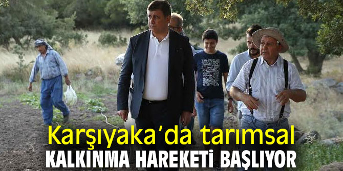 Karşıyaka’da tarımsal kalkınma projesi!