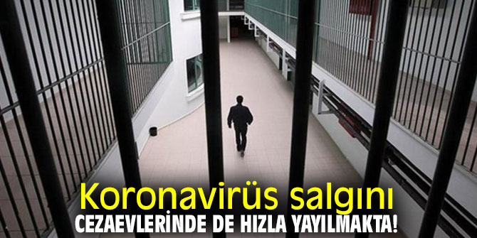 Yeni tip koronavirüs salgını cezaevlerinde hızla yayılıyor!