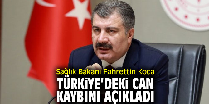 Bakan Koca koronavirüs rakamlarını açıkladı