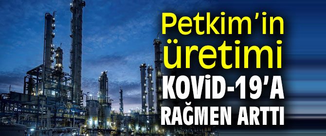 Petkim, yılın ilk çeyreğinde 802 bin ton üretim hacmine ulaştı!