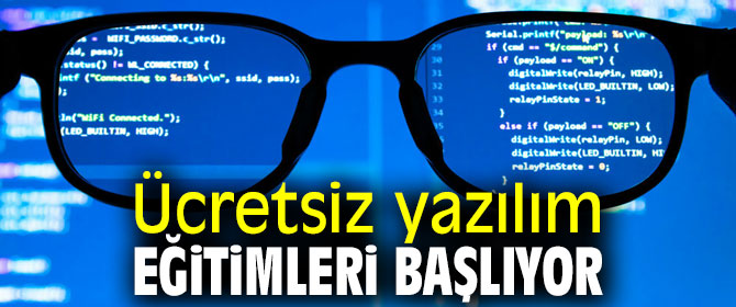 Ücretsiz yazılım eğitimlerine davetlisiniz!