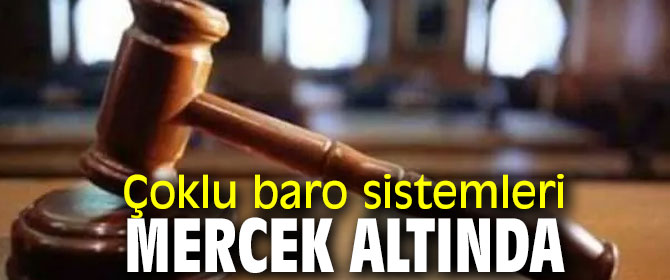 O baro sistemleri incelenecek!