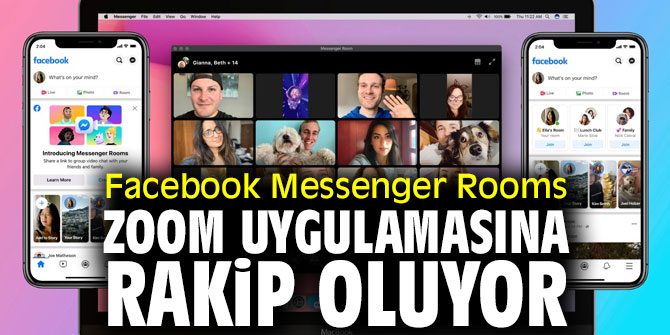 Facebook Messenger Rooms kullanıma sunuldu
