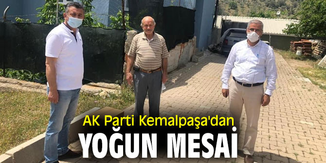 AK Parti Kemalpaşa'dan yoğun mesai