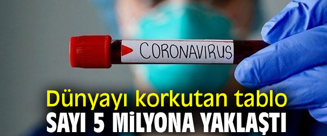 Korkunç tabloda sayı 5 milyona yaklaştı!