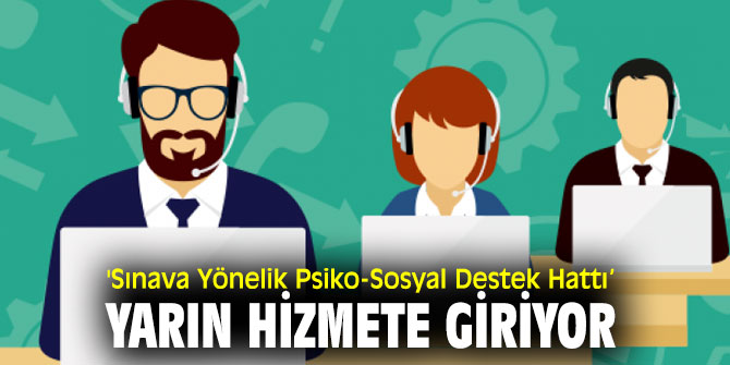 İBB'nin ‘Sınava Yönelik Psiko-Sosyal Destek Hattı’ hizmete başlıyor!