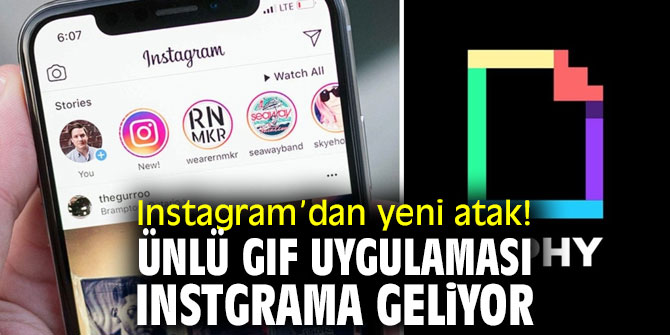 Instagram’dan yeni atak! Ünlü GIF uygulaması geliyor