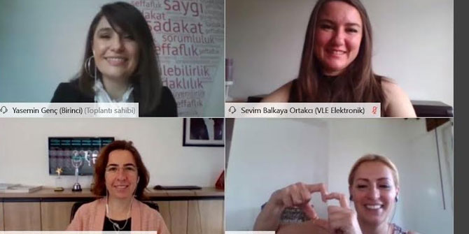 TOSB öğrencileri online mülakata hazırladı